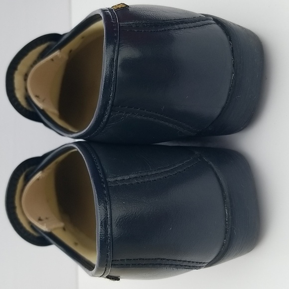 SAS Navy Leather Loafers - Picture 6 of 7